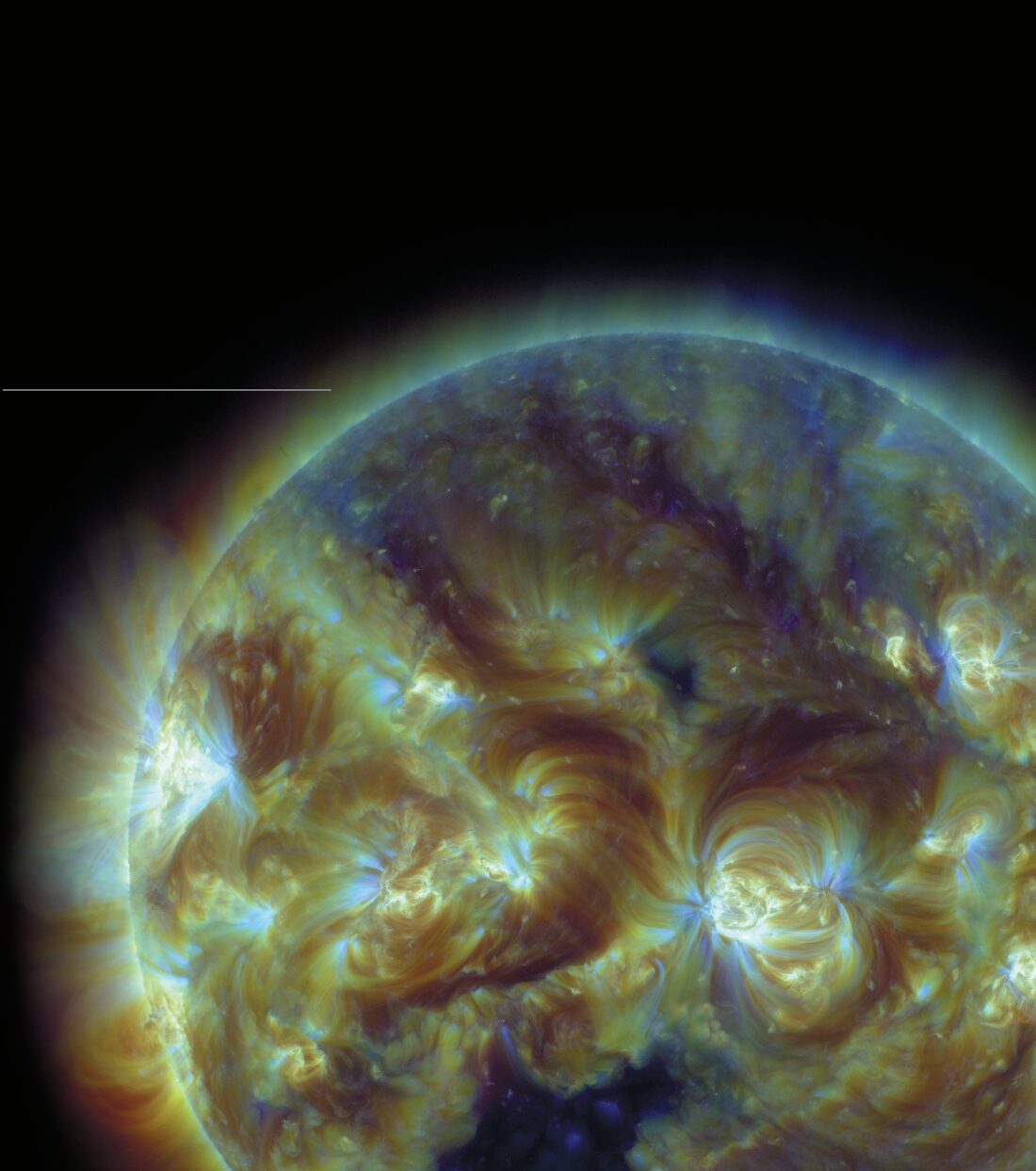 The Sun, imaged by NASA's Solar Dynamics Observatory (from Astronomy: A Beginner's Guide)